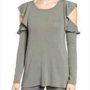 Pleione green long sleeve tshirt